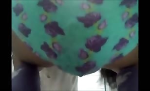 Black girl shitting in her panties