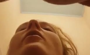 Cleaning dirty ass with her tongue