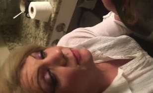 beautiful blonde shits and can't stand the smell