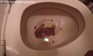 Real blowjob after pooping