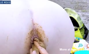 Fisting a tight ass