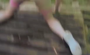 Sexy teen wants to pee a lot