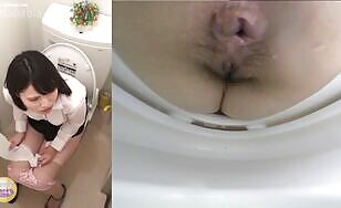 Big turd from japanese college girl