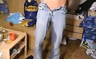 Dany messy pee filled Jeans 