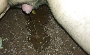 Big clit piss and shit in the public 
