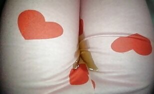 Panty pooping show