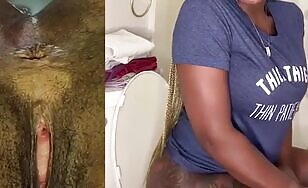 Thick booty girl and hot shit 