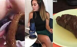 Miss Bell ASMR Sissy Poop Scat Trap Compilation