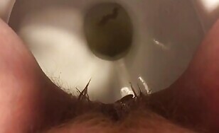Toilet Poop Closeup 