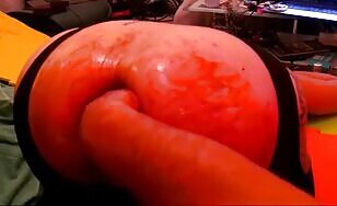 Woman Fists With Chocolate And Shit - 04:58