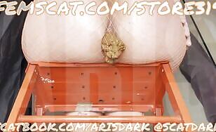 Lady Shits in Dark Panties - 00:10