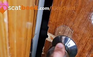 Lady Clogs Toilet with Massive Shit - 00:23