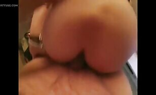 Horny Chick Sucks Cock Clean After Messy Ass Action - 04:44