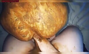 Kinky Babe Drops a Nasty Load on Her Canine Friend - 07:05