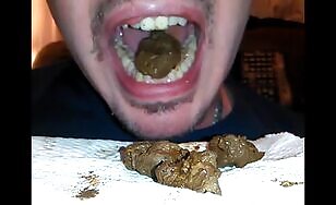 Woman Inspects a Nasty Poop Dump - 04:32