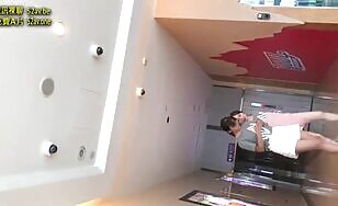 Woman Poops in Toilet - 00:28