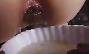 Sexy Babe Makes Sweet Japanese Treats, But Accidentally Craps Something Nasty - 00:39