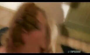 Blonde Babe Gets Covered in Hot Poop - 01:03