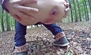 Naughty Babe Drops a Load on the Forest Floor - 02:02